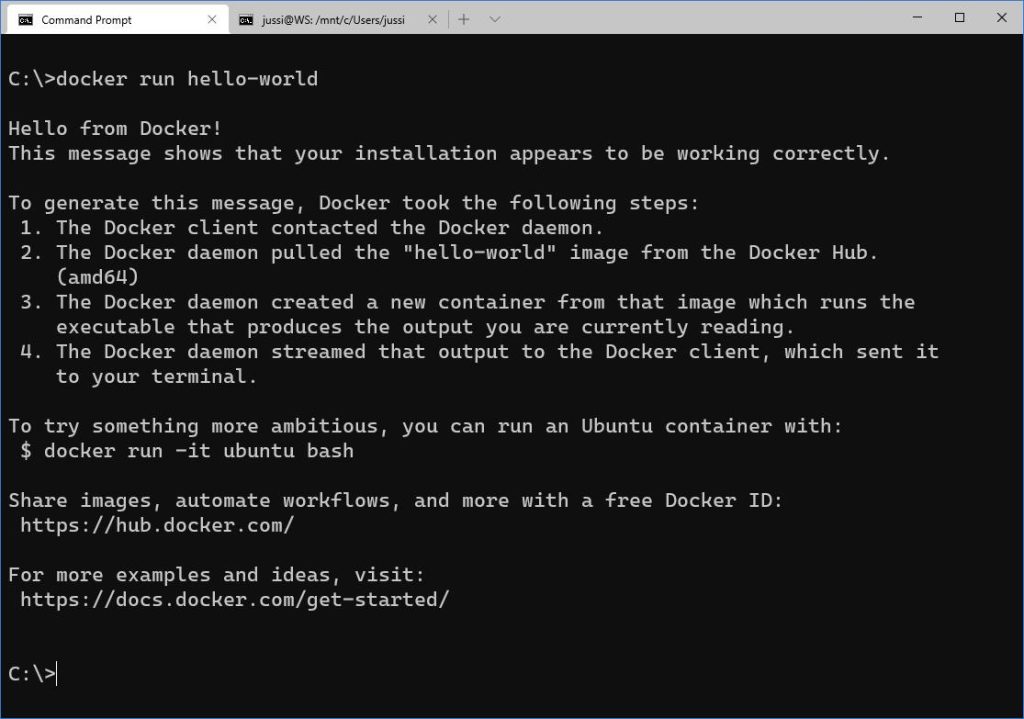 docker-installation-test